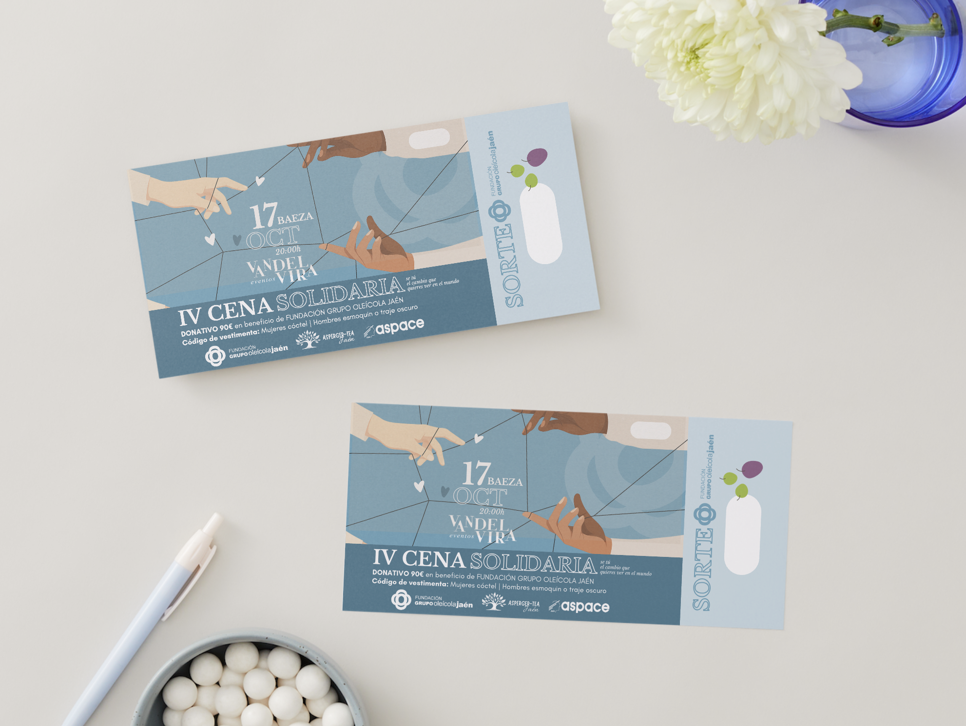 ENTRADAS VI CENA FUNDACION GRUPO OLEICOLA JAEN