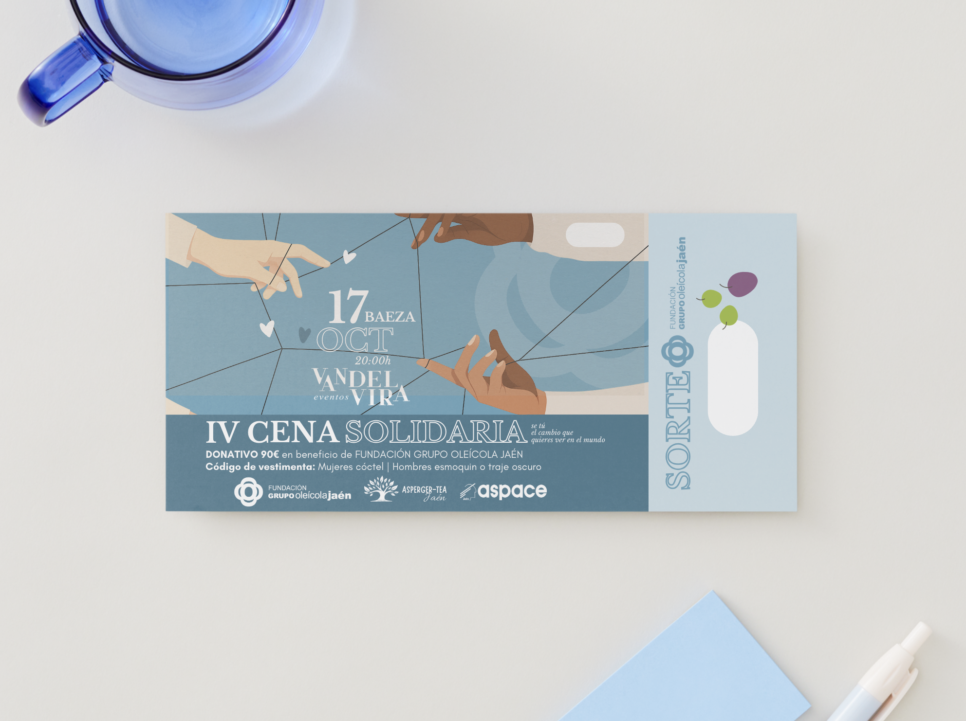 ENTRADAS VI CENA FUNDACION GRUPO OLEICOLA JAEN